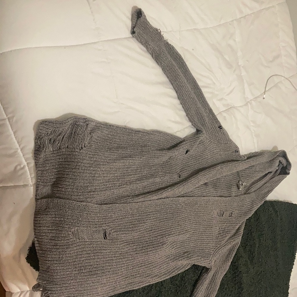 H&M Divided gray fashion robe size S